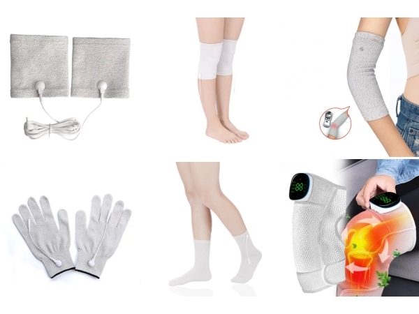 What is the principle and effect and application for the conductive garments, conductive gloves/ elbow sleeve/knee support/wrist conductive sleeve?
