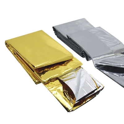 Emergency Blanket Survival Gear Foil Mylar Thermal Blankets for Outdoors Hiking Survival