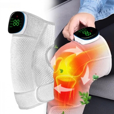 Massage Products Adjustable 4 Levels Knee Massager With Heating for Pain Relief Knee Massage